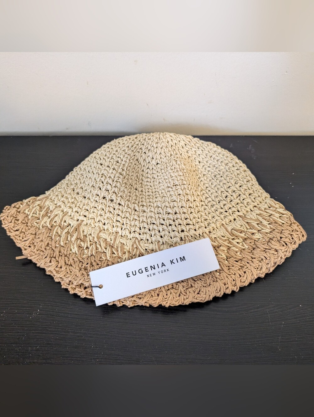 Eugenia Kim Straw Bucket Hat - Picture 2 of 2